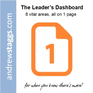 Leader's Dashboard - 8 areas